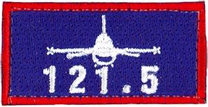 121st FIGHTER SQUADRON – F-16 121.5 POCKET TAB | Flightline Insignia