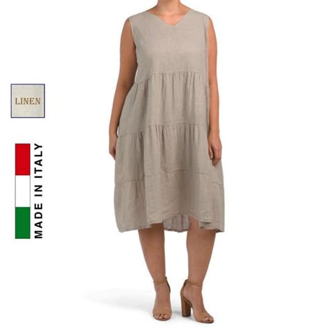 Rosemarine Dresses Nwt Rosemarine Plus Made In Italy Linen