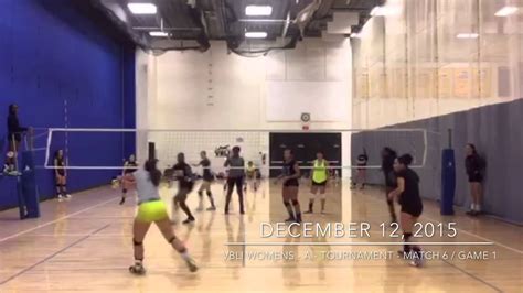 Vbli Women S A Tournament Dec Match Game Youtube