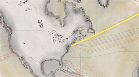 Thin underwater cables hold the internet. See a map of them all ...