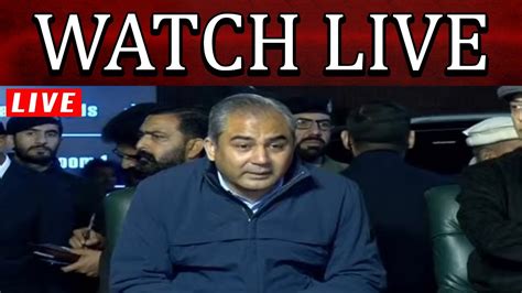 LIVE CM Punjab Mohsin Naqvi Media Talk 24 News HD YouTube