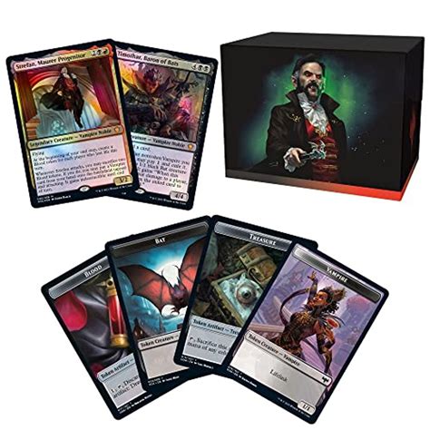 Magic The Gathering Innistrad Crimson Vow Commander Deck Línea De Sangre Vampírica Ne Magic