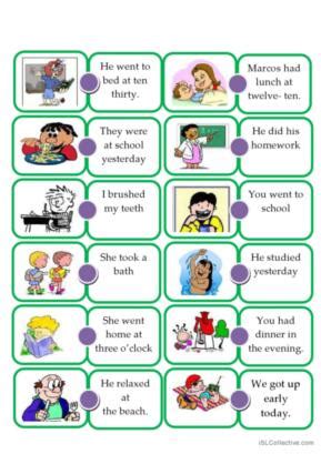 Past Simple Tense English Esl Worksheets Pdf Doc