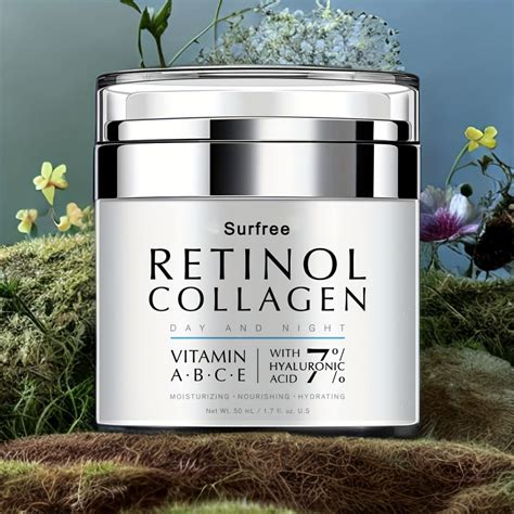 Retinol Cream For Wrinkles Face Collagen Cream For Tightening Skin