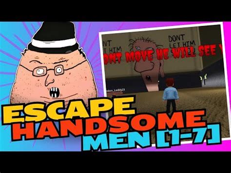 BOSS Escape Handsome Men Obby Stage 1 7 Roblox Walkthrough YouTube