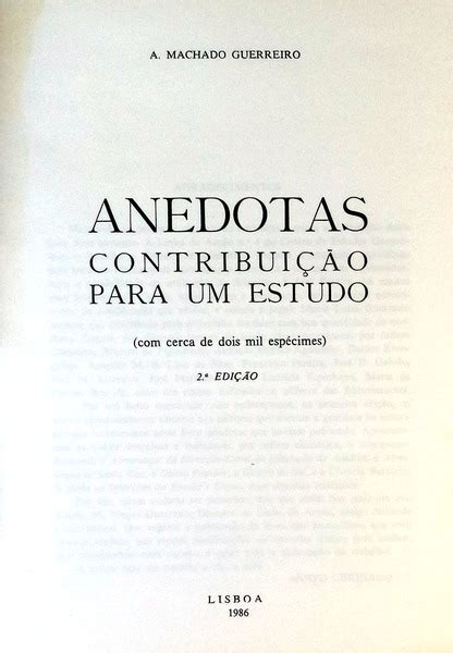 ANEDOTAS CONTRIBUIÇÃO PARA UM ESTUDO 2 ª EDIÇÃO by MACHADO