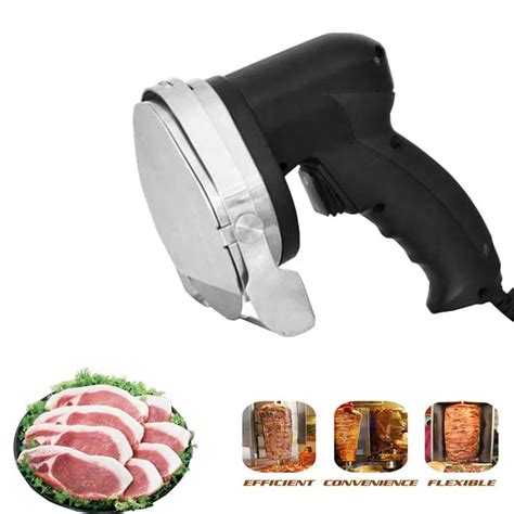 Electric Kebab Slicer Doner Knife Shawarma Cutter Handheld Roast Meat