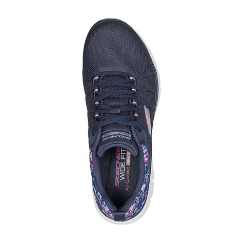 Skechers Flex Appeal 4 Trainers Ladies Marineblå Multi