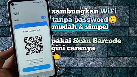 Cara Scan Barcode Wifi Youtube