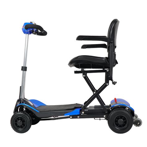 Blue Electric Powerd Outdoor Mobility Scooter Jbh