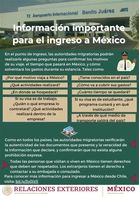 Cuáles son los requisitos de entrada para extranjeros en México