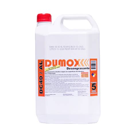 DUMOX DC40 AL Desengrasante Concentrado Superficies De Aluminio 5