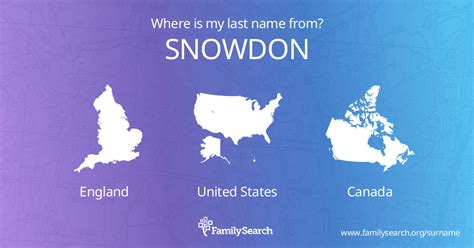 Snowdon Name Meaning and Snowdon Family History at FamilySearch