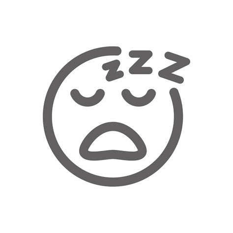 Sleep Emoji Icon Perfect For Website Or Social Media Application