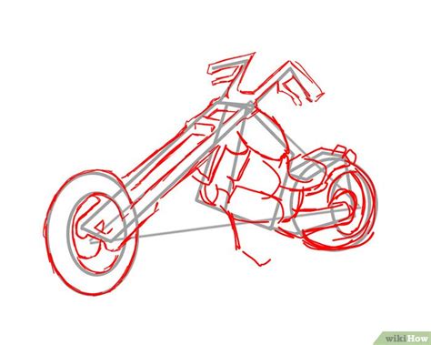 Mani Res De Dessiner Une Moto Wikihow