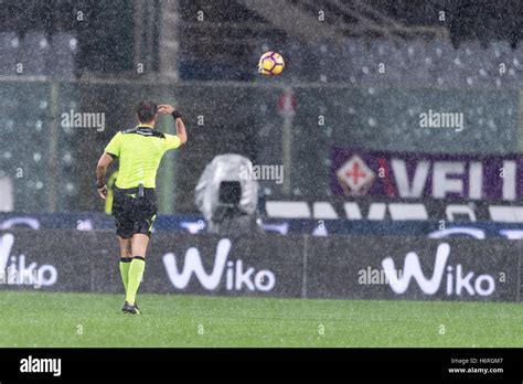 Firenze Italy Th Oct Claudio Gavillucci Referee Football