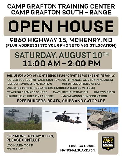 Camp Grafton Training Center – South Hosts Open House | North Dakota National Guard