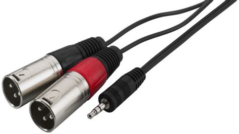 Xlr Xlr Female Naar Jack Mm Adapterkabel Meter Monacor Mca P