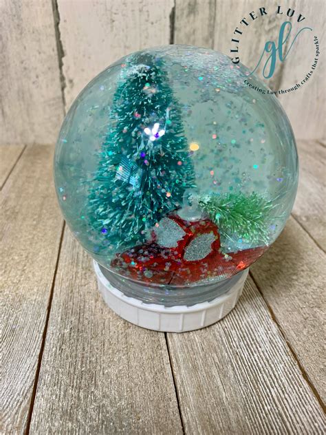 DIY Glitter Snow Globes Glitter Luv