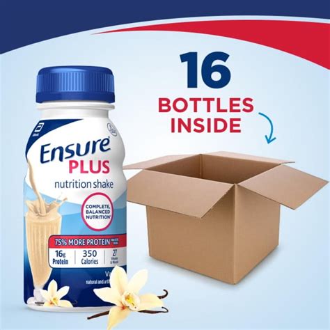 Buy Ensure Plus Nutrition Shake With 16 Grams Of High Quality Protein Meal Replacement Shake