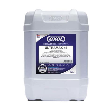 Exol Ultramax Hydraulic Oil Litre