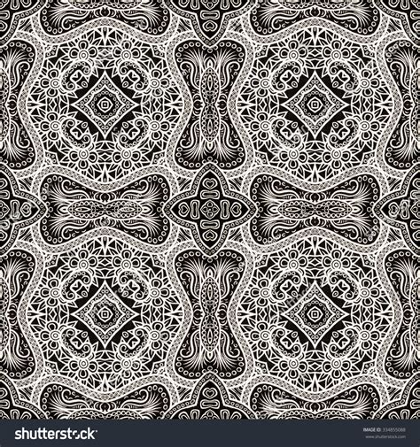 Background Thai Style Fabric Pattern Stock Illustration 334855088