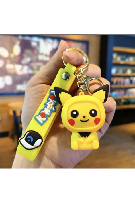 Piraye Gift Pokemon Pikachu Silikon Anahtarlık Fiyatı Yorumları