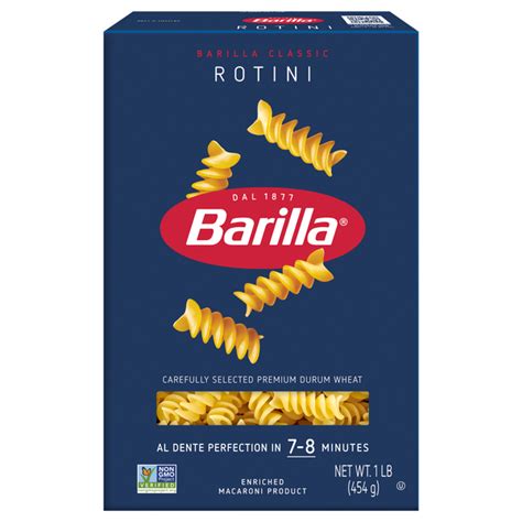 Save On Barilla Rotini Pasta Order Online Delivery Giant