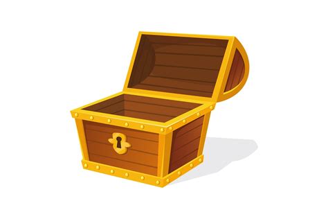 Empty Treasure Chest Clipart