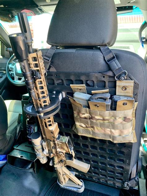 Vehicle Locking Rifle Rack Sc 6 Mount 1525 X 25 Rmp™ Rigid Molle