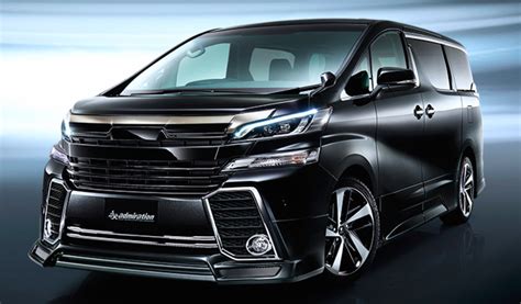 Toyota Alphard Vellfire Get Modellista Body Kits Toyota Vellfire