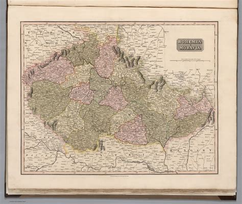 Bohemia And Moravia David Rumsey Historical Map Collection