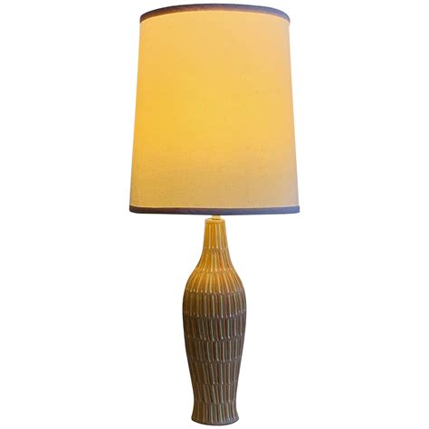 Large Raymor Ceramic Table Lamp At 1stdibs