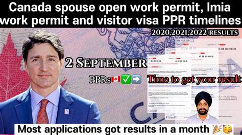 September Canada Spouse Open Work Permit Canada Visitor Visa