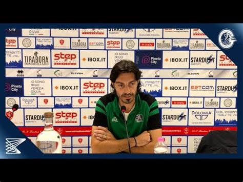 Il Post Match Mister Biava Dopo Triestina AlbinoLeffe 0 3 YouTube