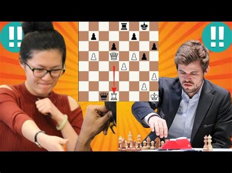 Very Compatative Chess Game Magnus Carlsen Vs Hou Yifan Youtube