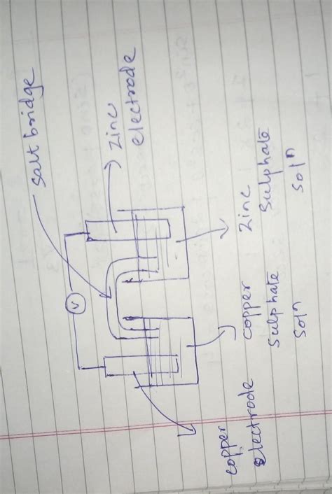 Salt Bridge Diagram And Explanation Brainly In