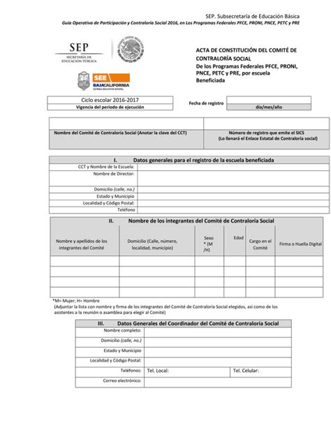 SEP Subsecretaría de Educación Básica