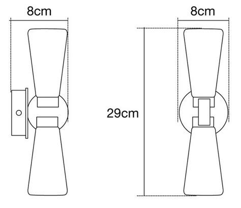 Forum Hydra 2 Wall Fitting Light Spa Sl 1643r 2 At Victorian Plumbing Uk