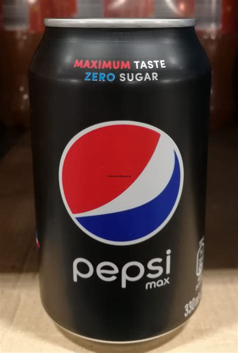 Pepsi MAX 330ml Puszka karton Hurtownia z napojami 1800 produktów