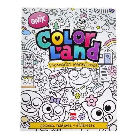 Libro Para Colorear Color Land Desde 129 00