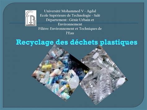 Solution Recyclage Des D Chets Plastiques Studypool