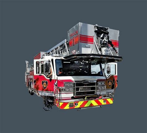 Fire Truck With Open Door Photograph By Susan Savad Fine Art America