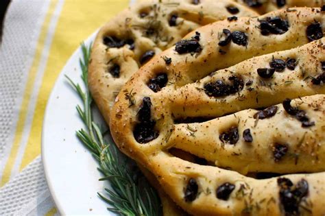 Fougasse Aux Olives Et Au Romarin Recettes24