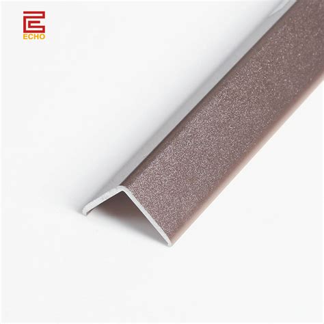 Extruded Aluminum Tile Edge Corner Bead 20mm Right Angle Tile Trim Echotiletrim