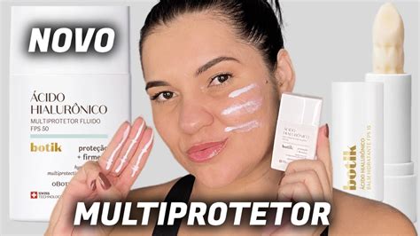 BOTIK O BOTICÁRIO Novo Multiprotetor Fluído Ácido Hialurônico