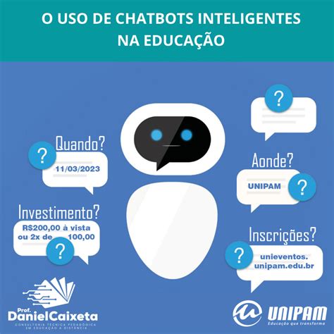 Curso O Uso De Chatbots Inteligentes Na Educação Prof Daniel