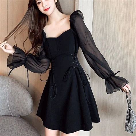 Hq Korean Dress Very Pretty And Flattering Women S Fashion Dresses