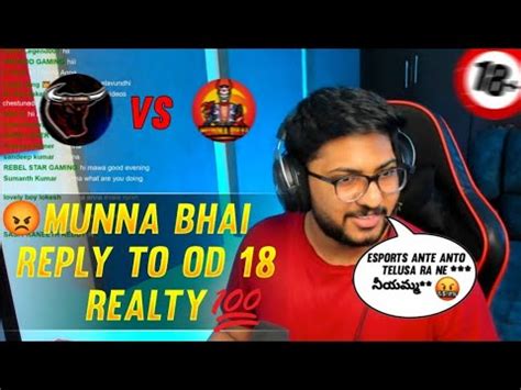 Munna Bhai GamingOn OD18 Reality About Giveway Scam Freefire