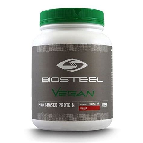 BioSteel - Vegan Plant-Based Protein Vanilla - 2 lb. Reviews 2020